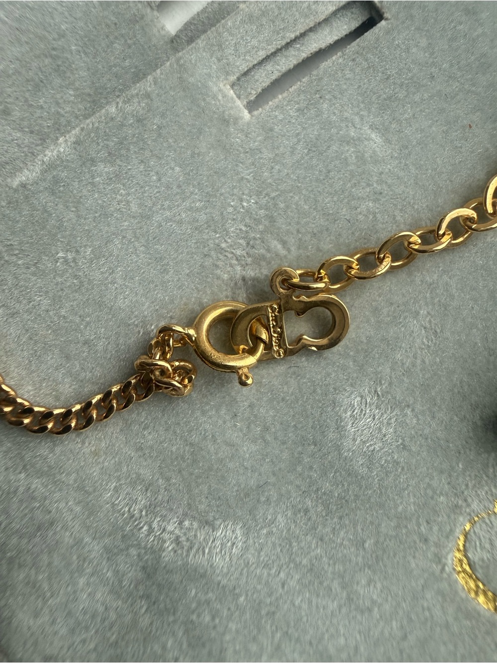 CHRISTIAN DIOR NECKLACE AND EARRINGS *AUTHENTHIC - Picture 4 of 6